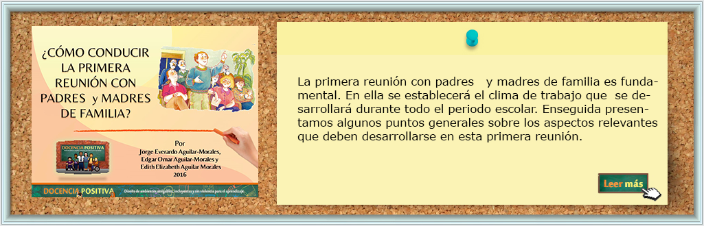 Cmo conducir reuniones de padres  y madres de familia?