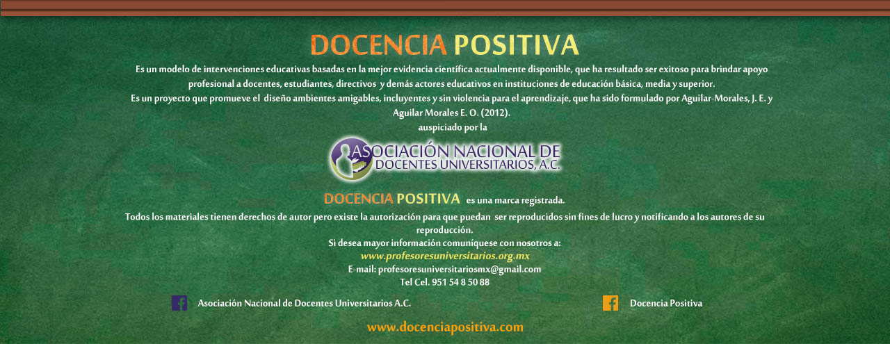 Docencia postiva contacto