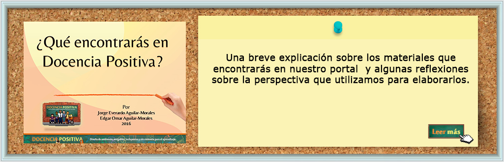 Qu encontrars en docencia positiva?